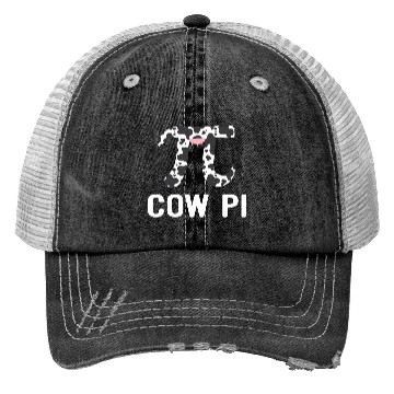 Discover Pi Day Cow Pi Trucker Hats for Pi Day Trucker Hats Math Teacher