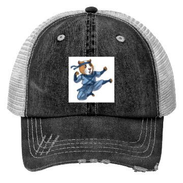 Discover Guinea Pig Ninja Trucker Hats