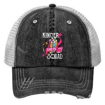 Discover Kindergarten Squad Student Back To School Trucker Hats