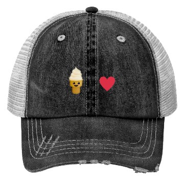 Discover ice cream is love Trucker Hats