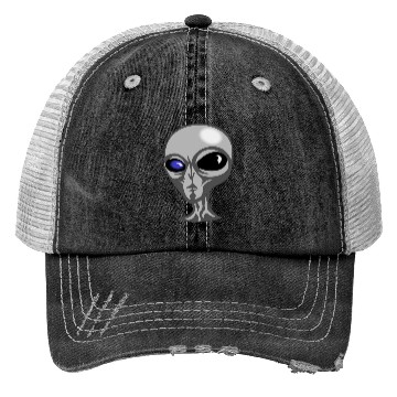 Discover Roswell New Mexico Grey Alien Trucker Hats