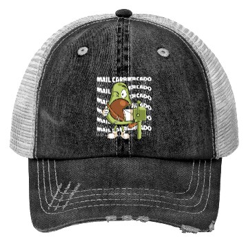 Discover Mailman Postal Worker Mail Carrier Trucker Hats