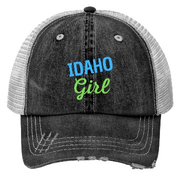 Discover Idaho Girl Trucker Hats