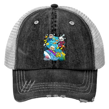 Discover Dragon Dragoff Dragon-Themed Behavioral Switch Trucker Hats