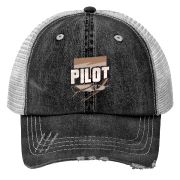 Discover Pilot Aircraft Small Airplane Private Trucker Hats