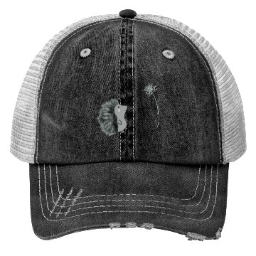 Discover Hedgehog and dandelion Trucker Hats