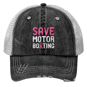 Discover Save Motor Boating - Beat Breast Cancer Trucker Hats