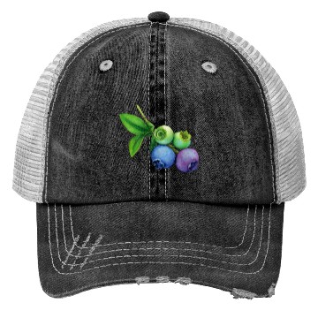 Discover blueberries Trucker Hats