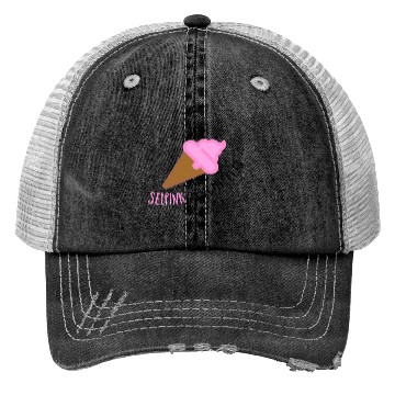 Discover Comedy Ice Scream Trucker Hats