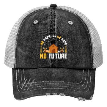 Discover No Farmers No Food - Funny Agriculture Farming Trucker Hats