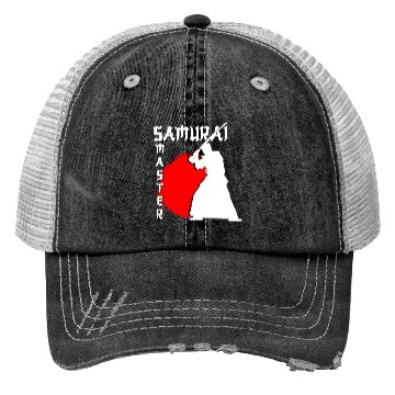 Discover Japan Katana Martial Arts Honor Trucker Hats