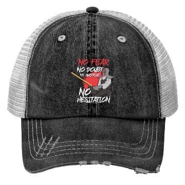 Discover Fighter Katana Martial Arts Sword Trucker Hats