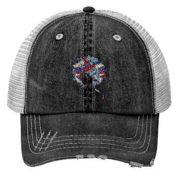 Discover Black Girl Us Flag USA Trucker Hats