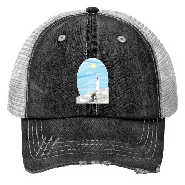 Discover Mont Ventoux France Trucker Hats