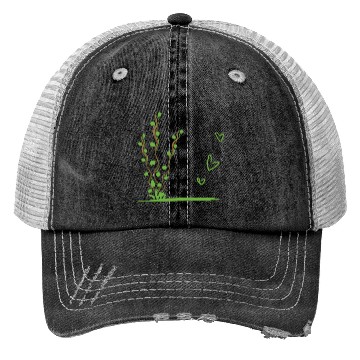 Discover plant nature icon leaves Trucker Hats