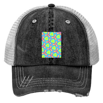 Discover enchanting abstract seamless Trucker Hats