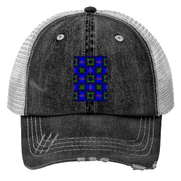 Discover enchanting abstract seamless pattern Trucker Hats