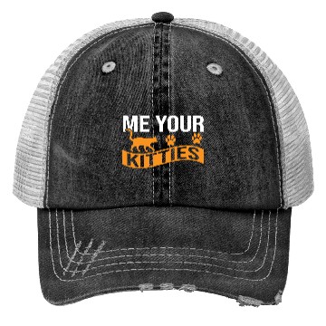 Discover Me your Kittues Cat lover Trucker Hats