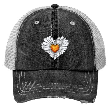 Discover Gardener Daisy Heart Daisy Gardener Trucker Hats
