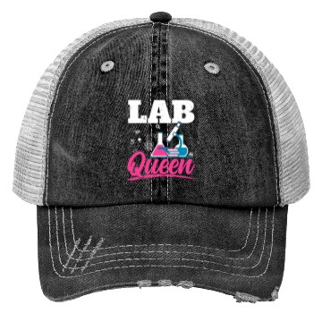 Discover Lab Queen Biologist Science Teacher Biology Major Trucker Hats