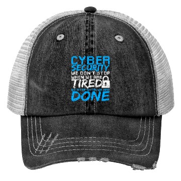 Discover Cyber Security Specialist Funny Hacker Trucker Hats