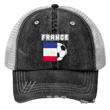Discover France Soccer Team Flag Gift Trucker Hats