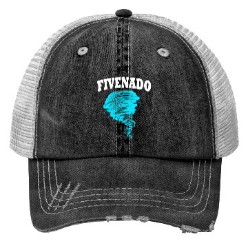 Discover 5th Birthday Tornado Fivenado Trucker Hats