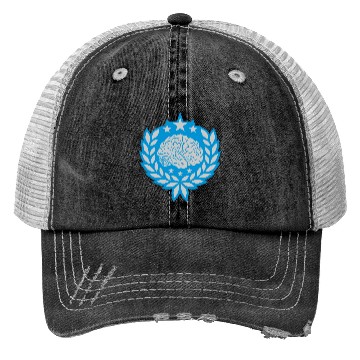 Discover laurel wreath brain stars Trucker Hats