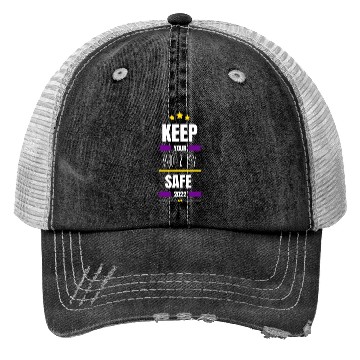 Discover keep your money safe Trucker Hats
