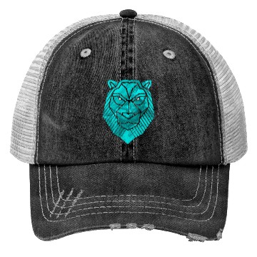 Discover Lion Face Trucker Hats