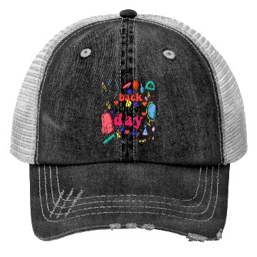 Discover Back to school day Trucker Hats