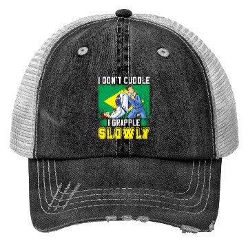 Discover Brazilian Jiu Jitsu Sarcastic Quote MMA BJJ Trucker Hats