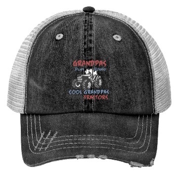 Discover Some Grandpas Play Bingo Cool Grandpas Trucker Hats