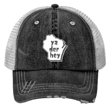 Discover Ya der hey - Wisconsin speak Trucker Hats