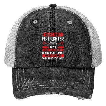 Discover Night Shift Firefighter Fire Hose Mask Firemen Trucker Hats