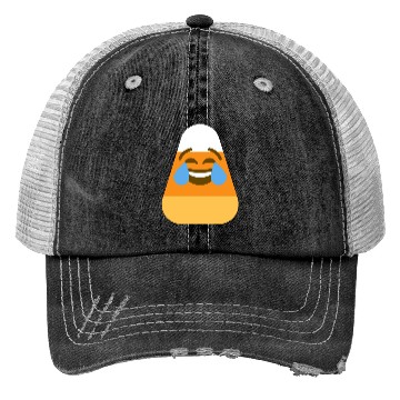 Discover Laughing Candy Corn Halloween Costume Trucker Hats