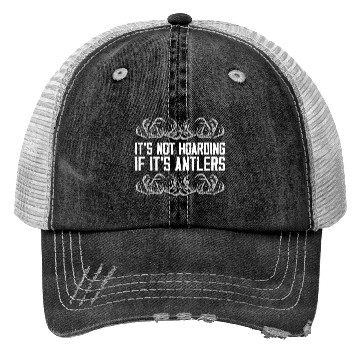Discover Buck Deer Hunting Hunter Vintage Trucker Hats