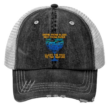 Discover Save the Ocean Trucker Hats