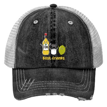 Discover Tequila Best friends for Tequila Lover Trucker Hats