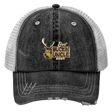 Discover Best Buckin Uncle Ever Deer Hunter Trucker Hats