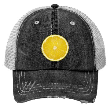 Discover Radiate Positive Lemon Slice. Juicy Slice Lemon Trucker Hats