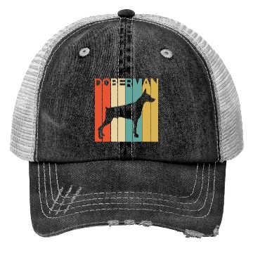 Discover Doberman Trucker Hats