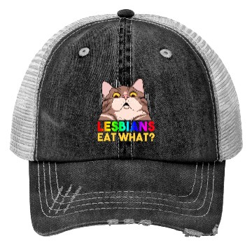 Discover Lesbians Eat What For Lesbian Trucker Hats