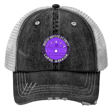 Discover Lupus Awareness Trucker Hats, Mostly Running Empty,