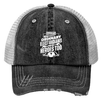 Discover Electrician Electrical Engineer Lineman Trucker Hats