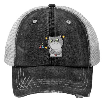 Discover Mr Leo Cat Trucker Hats