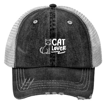 Discover Cat Lover Pet Cats Animal Trucker Hats