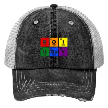 Discover BOI U Gay, LGBT Periodic Table Trucker Hats