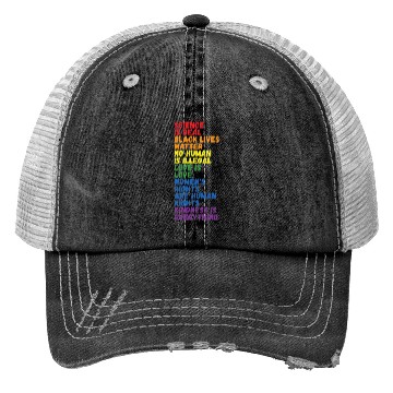 Discover Kindness is everything LGBTQ+ Pride Trucker Hats