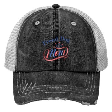 Discover Proud dog mom Trucker Hats